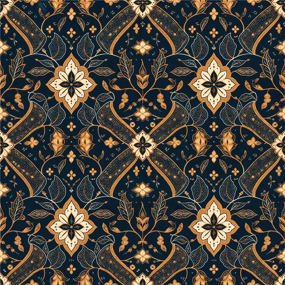 Motif batik custom untuk kain dan seragam hasil produksi Bandung